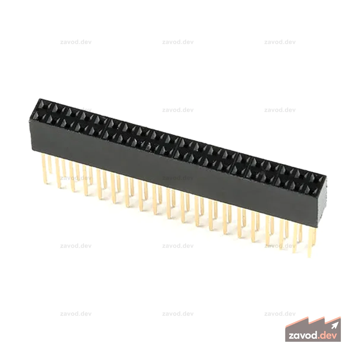 Высокие гнездовые разъемы GPIO — 2x20 контактов