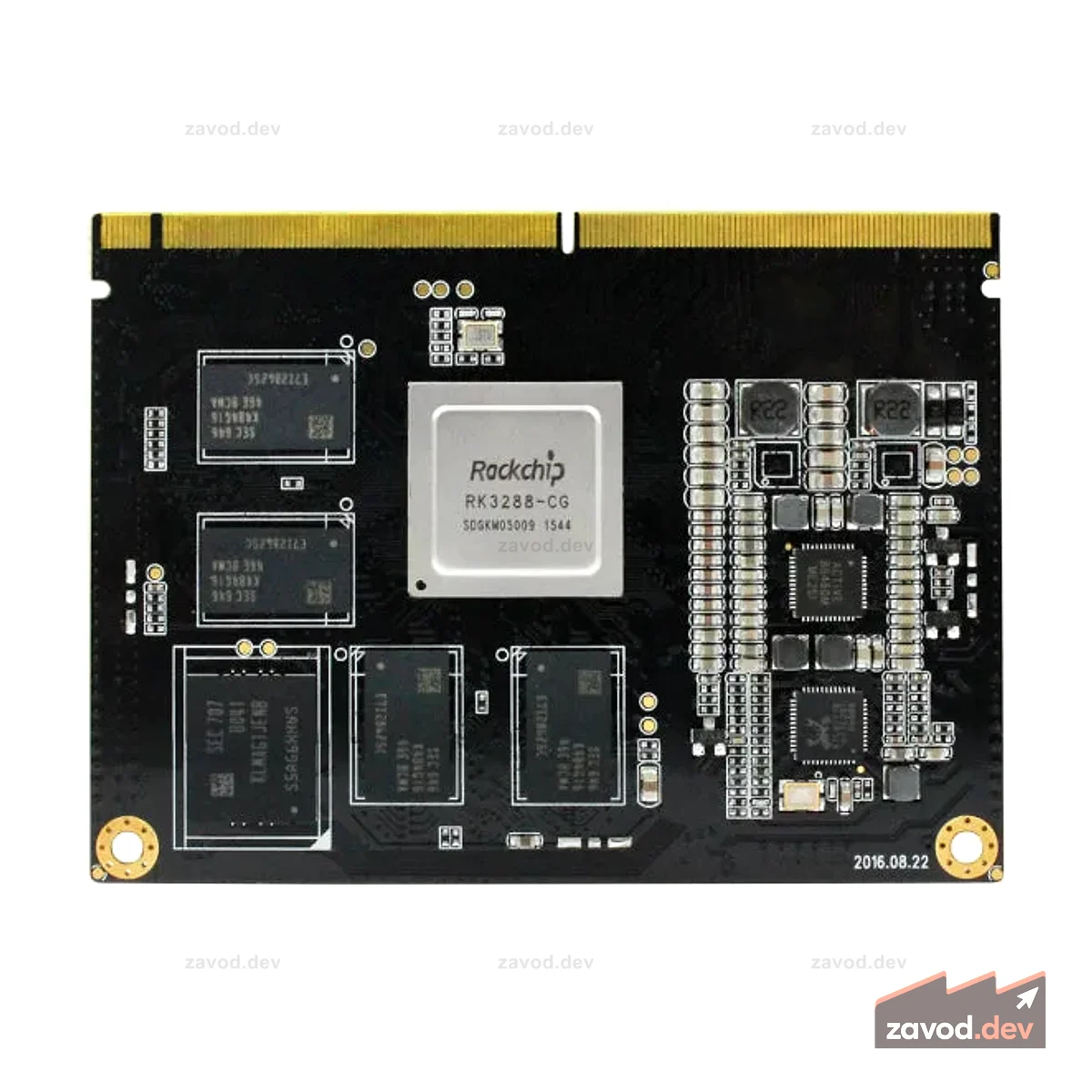 Четырехъядерная система Core-3288J на модуле