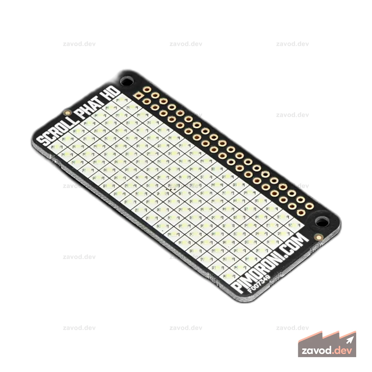 Pimoroni Scroll pHAT HD – Светодиодная матрица для Raspberry Pi Zero