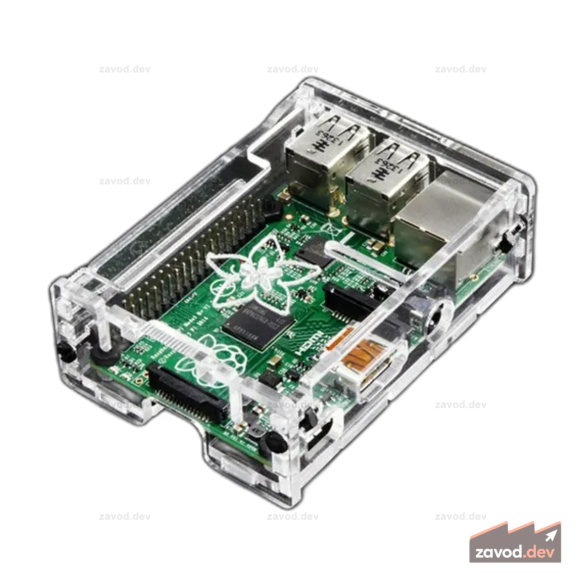 Adafruit Pi Box Plus - Корпус для RasPi Model B+/Pi 2/ Pi 3