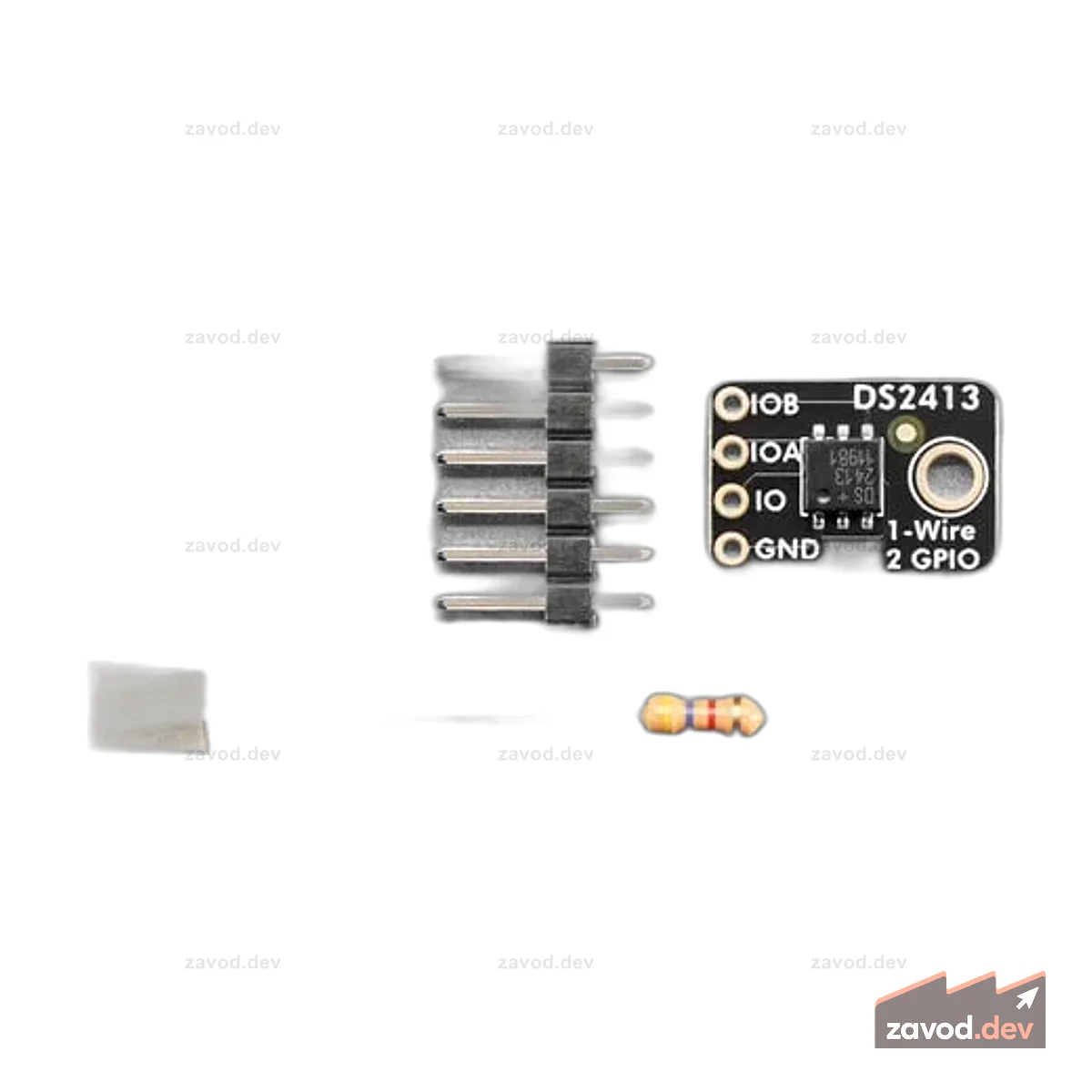 DS2413 1-проводной двухпроводной контроллер GPIO