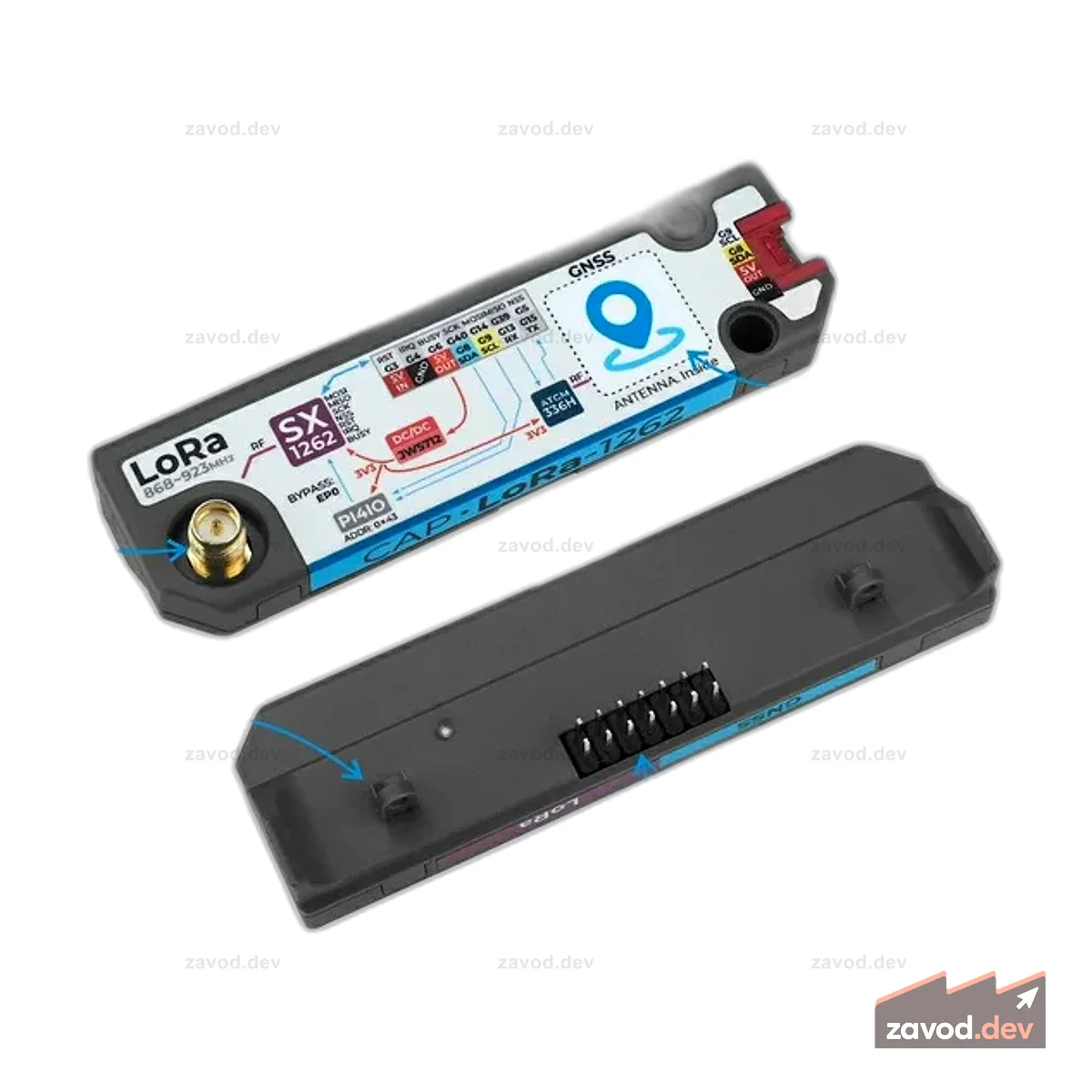 Крышка Adv Cardputer LoRa 1262SX1262 ATGM336H