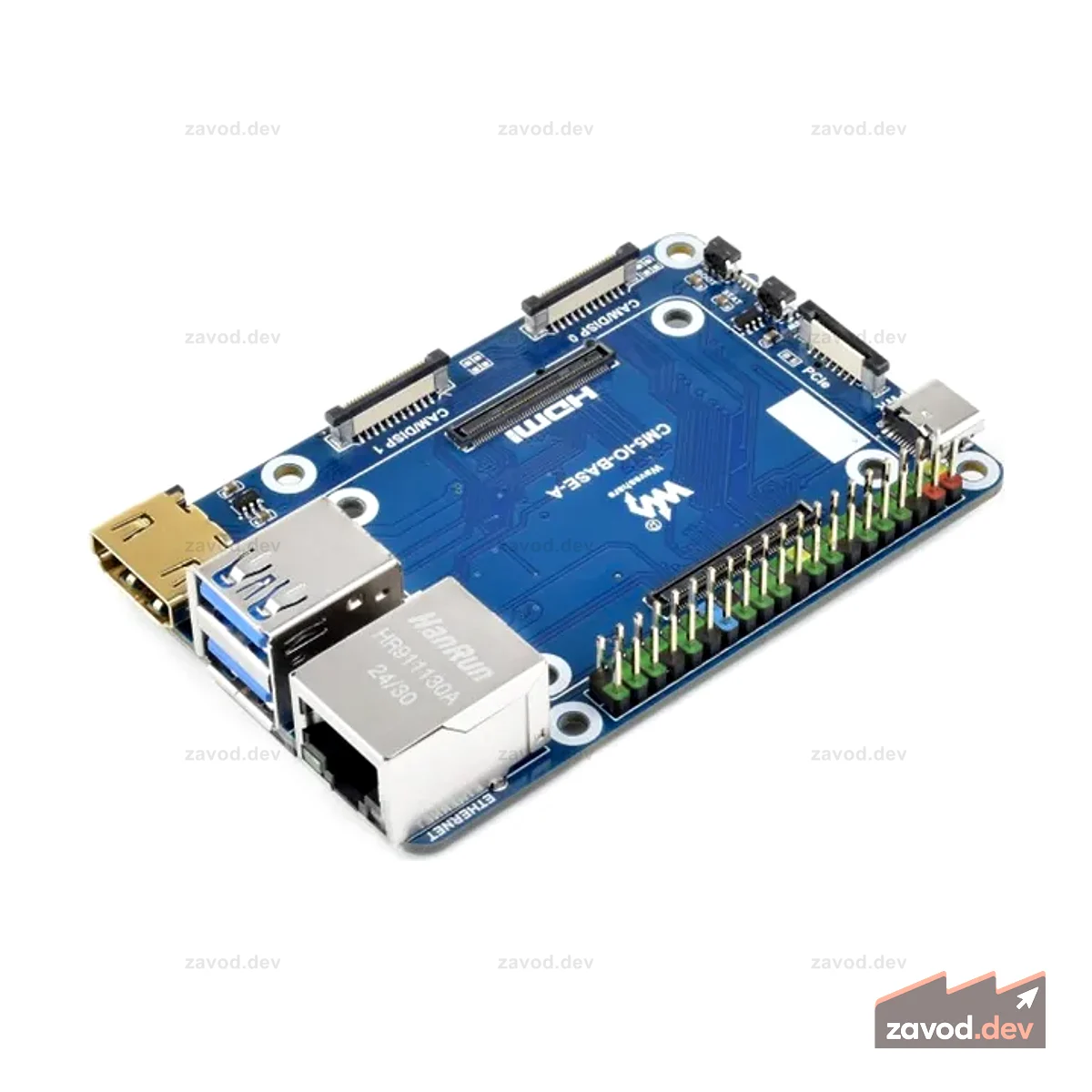 Мини-базовая плата вычислительного модуля Raspberry Pi 5 (A)