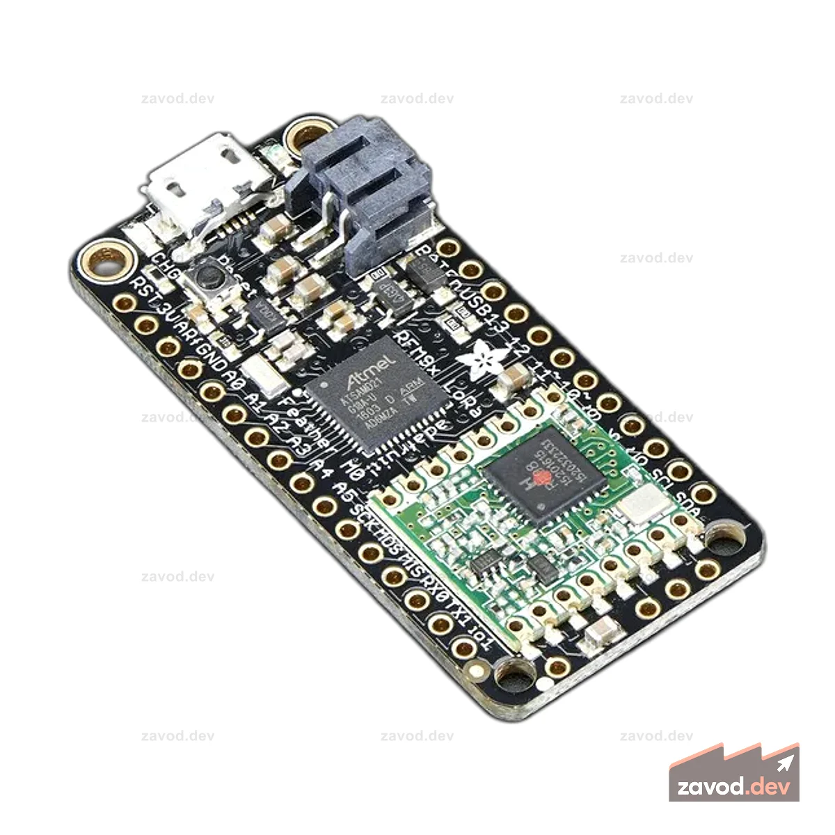 Adafruit Feather M0 RFM95 LoRa - 433 МГц