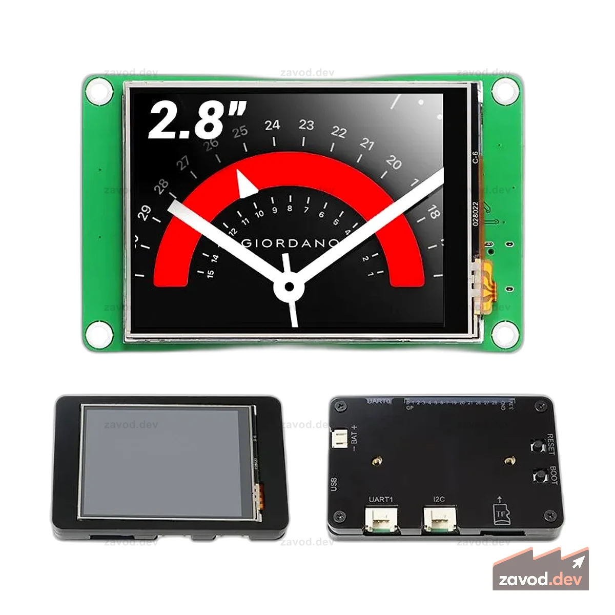 CrowPanel Pico Display-2,8-дюймовый модуль 320*240 TFT ЖК-сенсорный экран с поддержкой RP2040 C/C++/MicroPython/LVGL