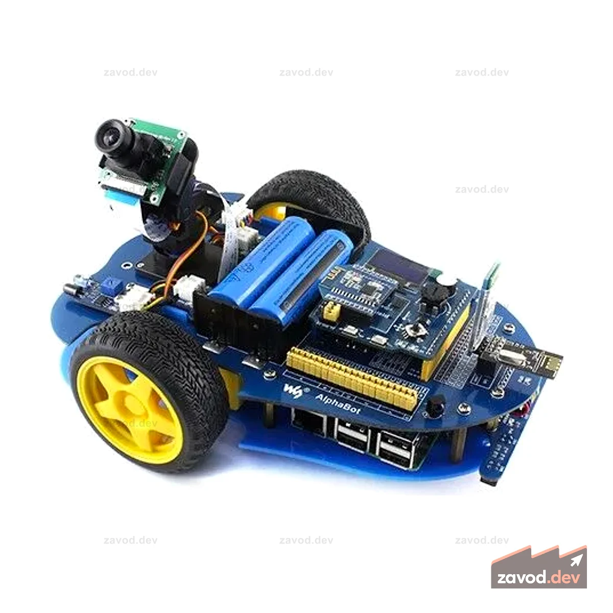 AlphaBot, комплект для сборки робота Raspberry Pi