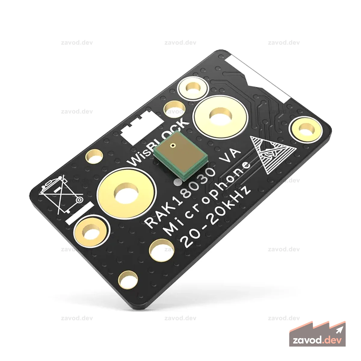 Датчик микрофона PDM 20-20 кГц Knowles SPK0641HT4H-1 | RAK18030