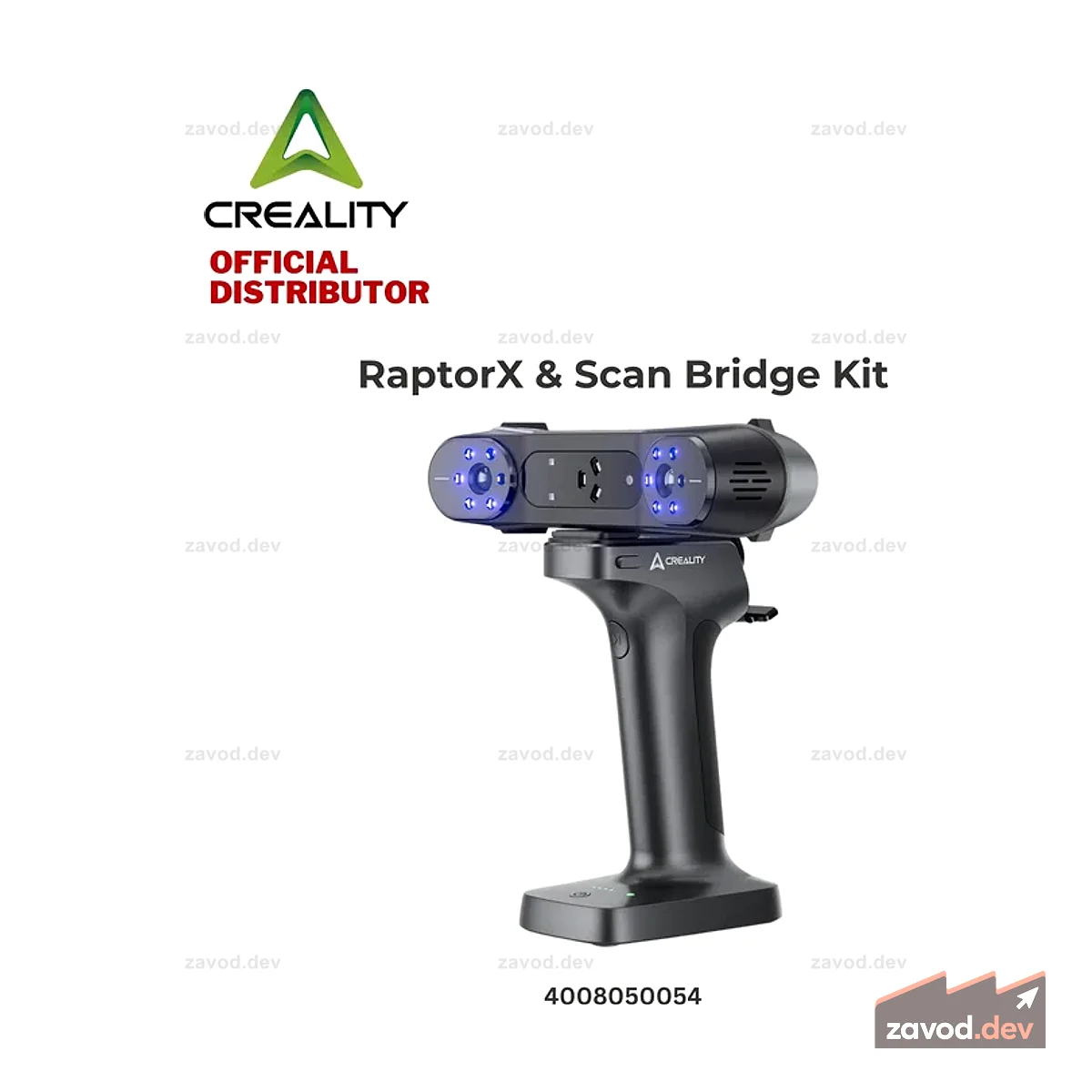 Creality RaptorX & Scan Bridge Kit 3D-сканер
Характеристики