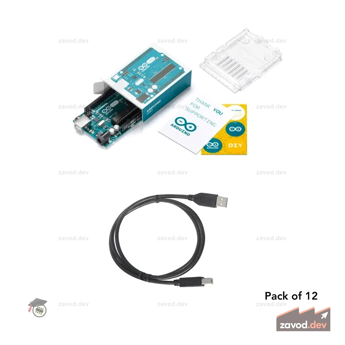Набор классов Arduino Uno R3 (12 шт.)