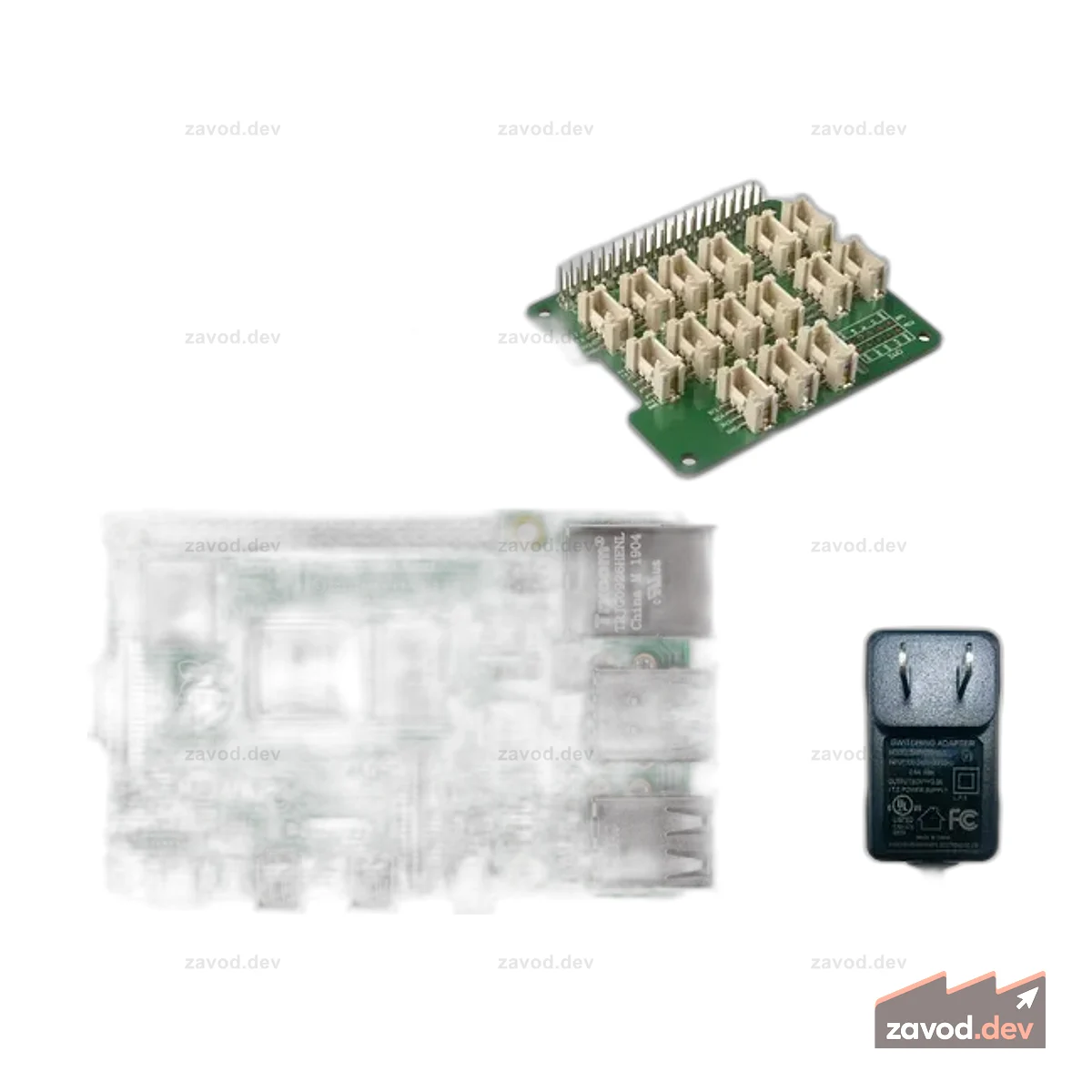 Seeed Studio — комплект для начинающих Grove — Raspberry Pi 4B — 4 ГБ