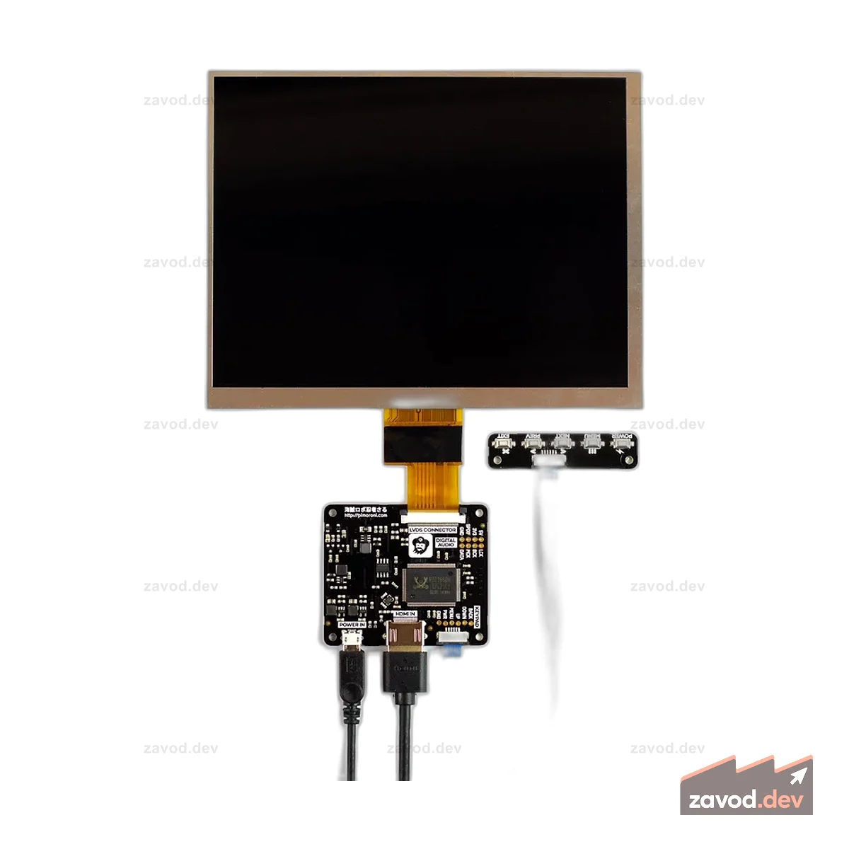 Комплект ЖК-экрана HDMI 8 (1024x768)