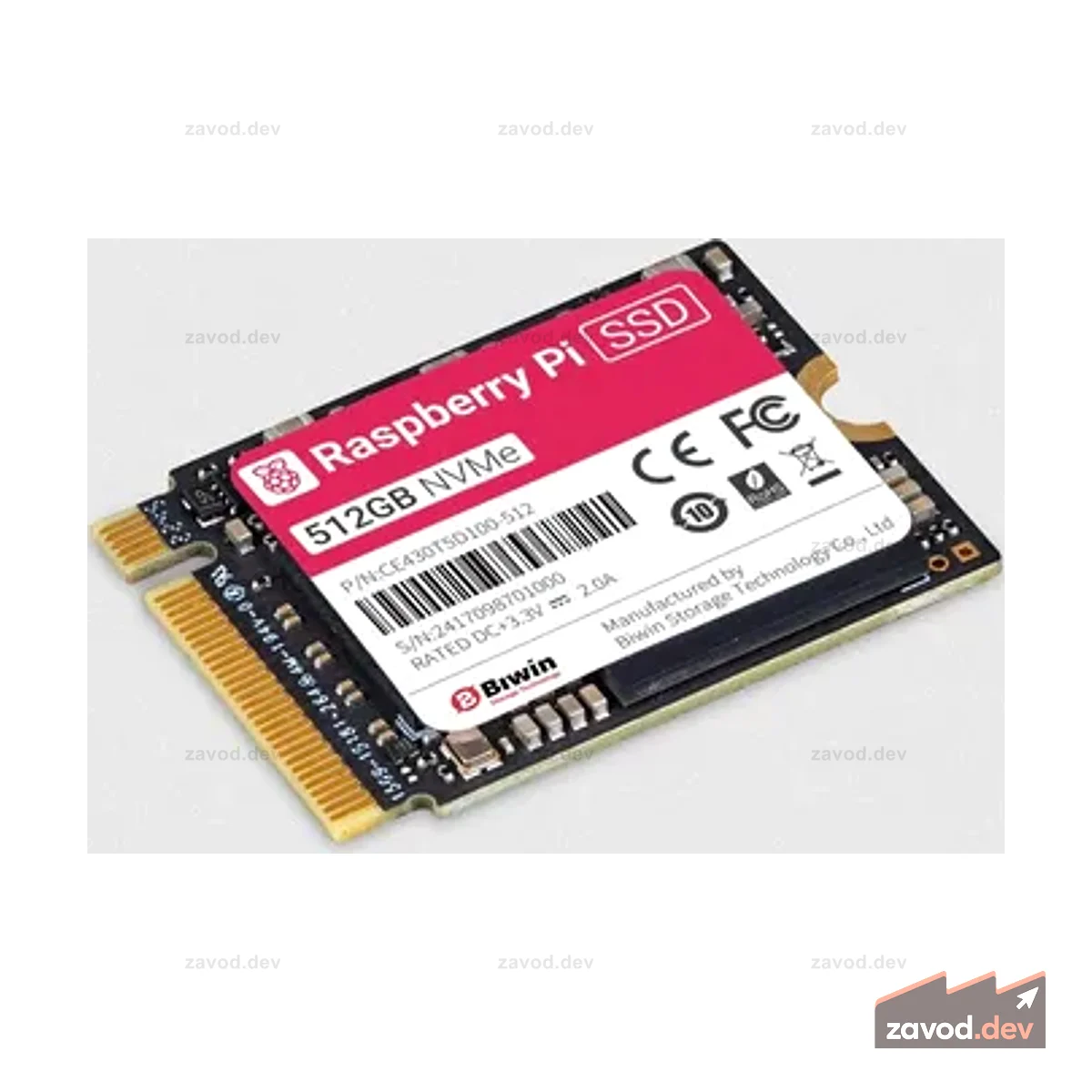 Raspberry Pi® 512GB SSD