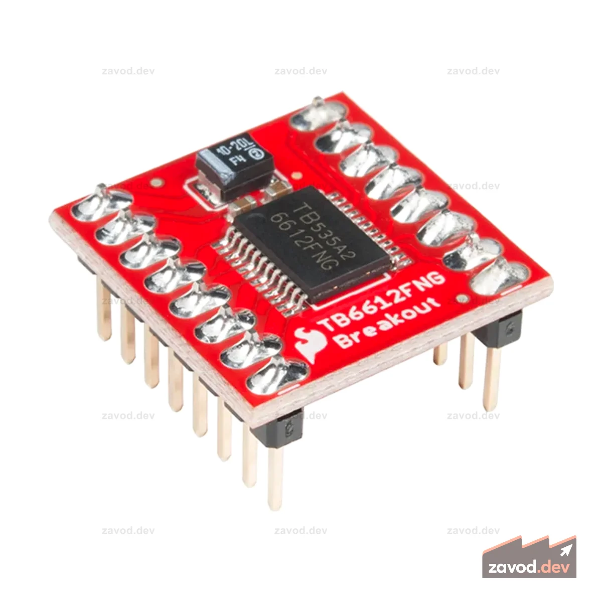 SparkFun — двойной TB6612FNG (с разъемами)