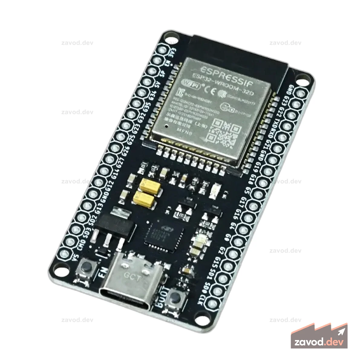 SmartElex ESP32-WROOM-32D-N8 Плата разработки WiFi + BLE DevKit