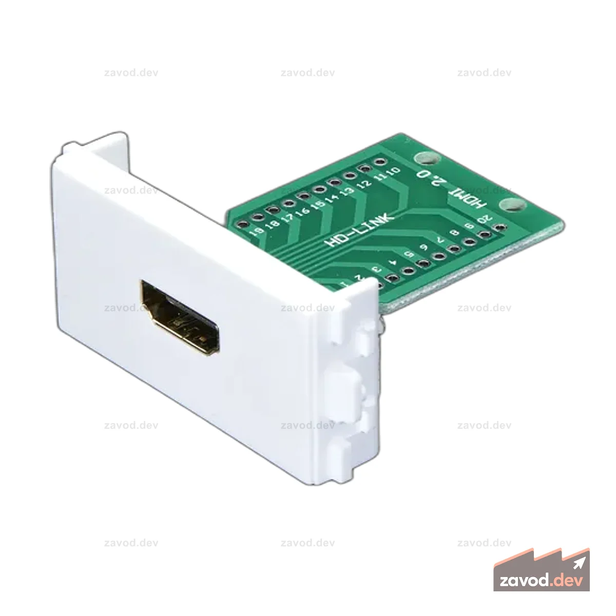 Разъем HDMI для панельного монтажа