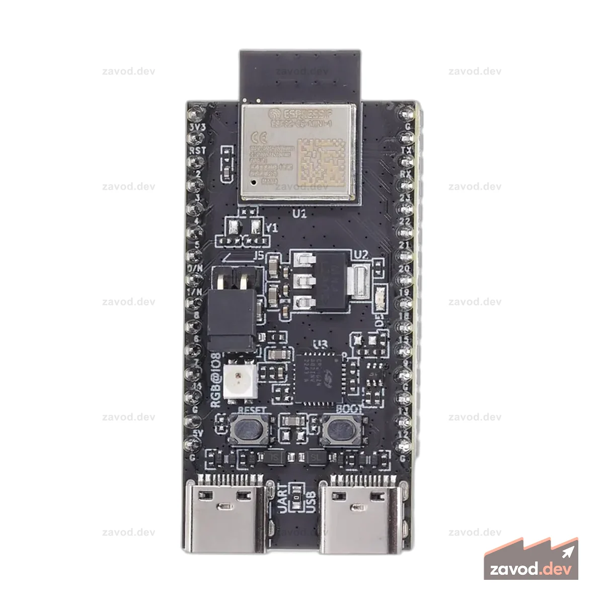 ESP32-C6-DevKitM-1 (4 МБ SPI Flash)
