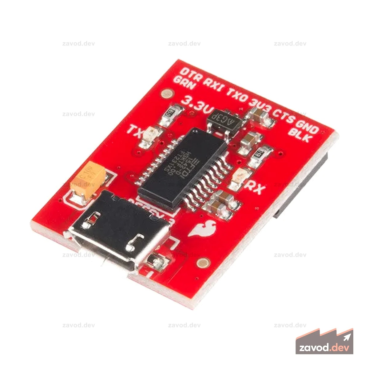 SparkFun Beefy 3 — базовая версия FTDI