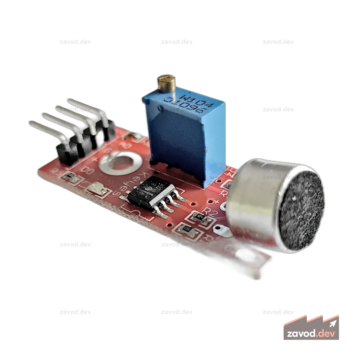 Модуль датчика обнаружения звука микрофона Keyes для Arduino