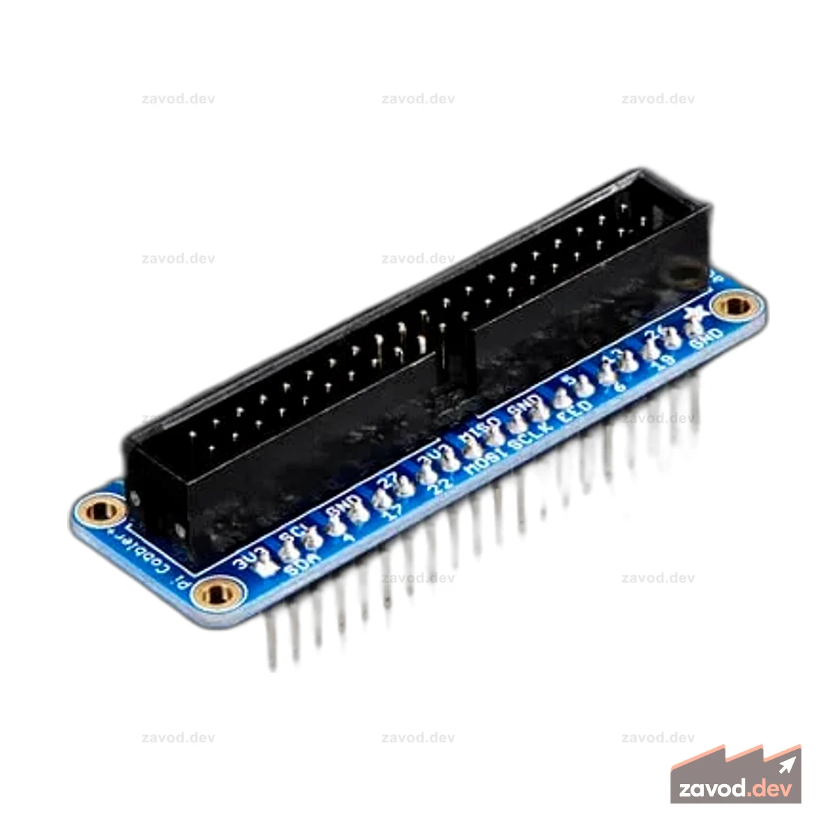 Adafruit Pi Cobbler + комплект — разводной кабель для Pi B+/A+/Pi 2/Pi 3