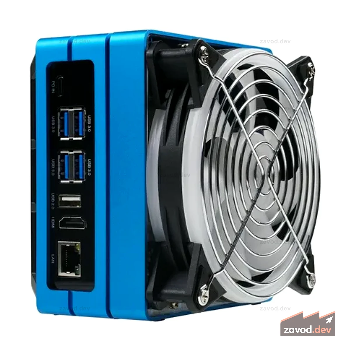 Jetson Mate Cluster Mini — несущая плата Jetson Nano/NX для кластера и сервера графических процессоров