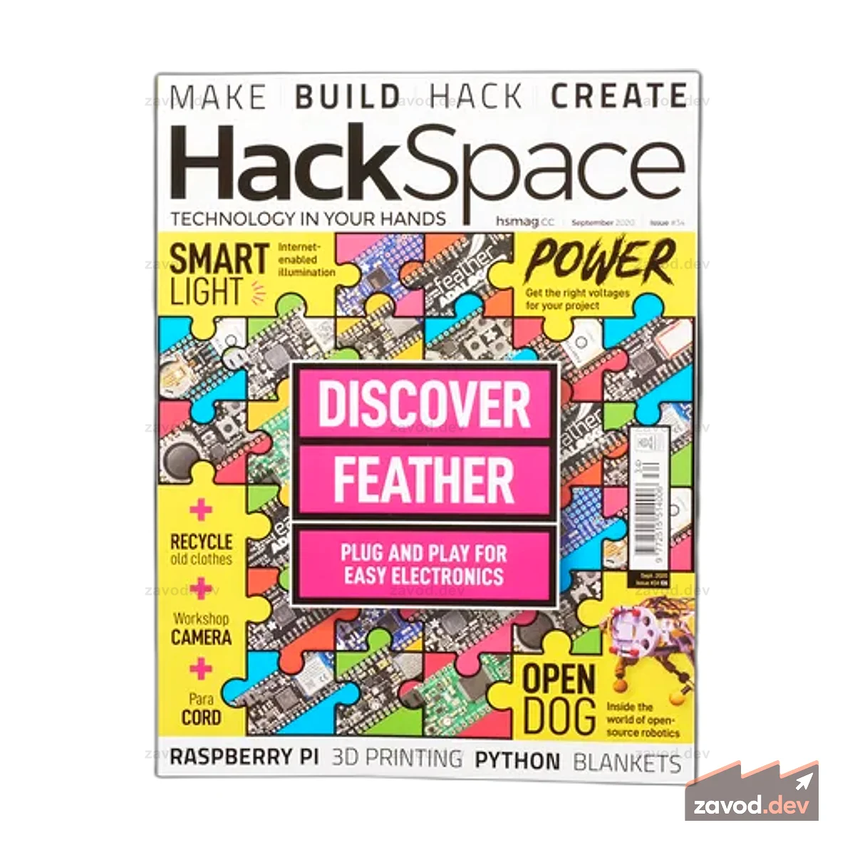 Журнал HackSpace, выпуск № 34 — Откройте для себя Feather