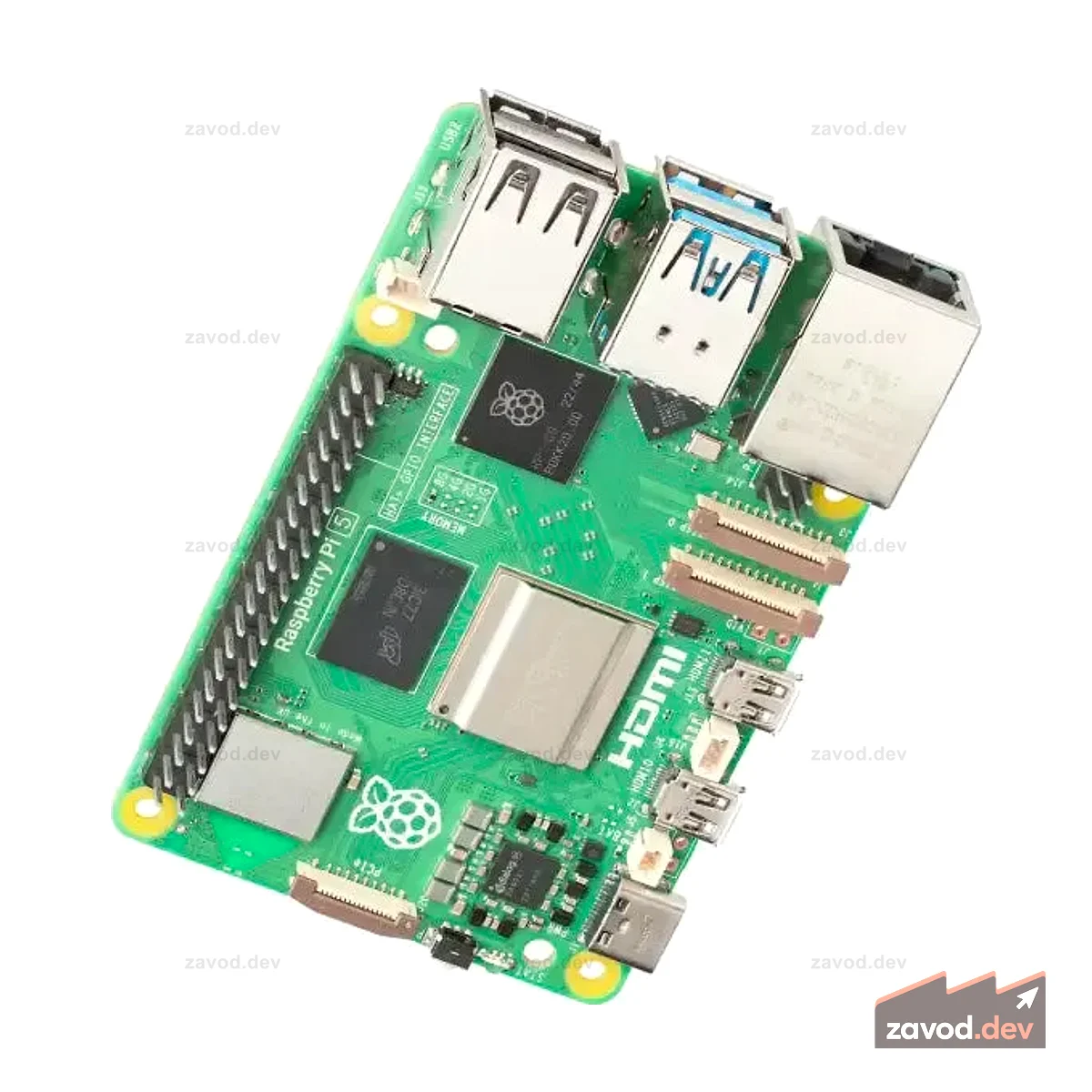Официальная модель Raspberry Pi 5, 8 ГБ ОЗУ
