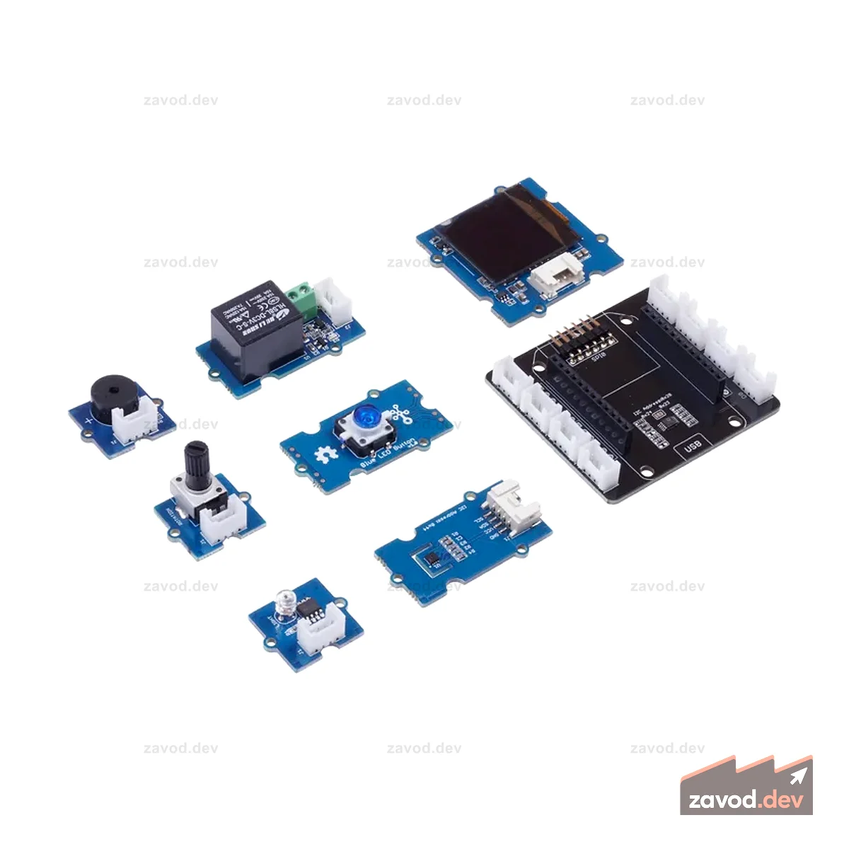 Стартовый комплект Azure Sphere Grove для платы MT3620 Mini Dev Board