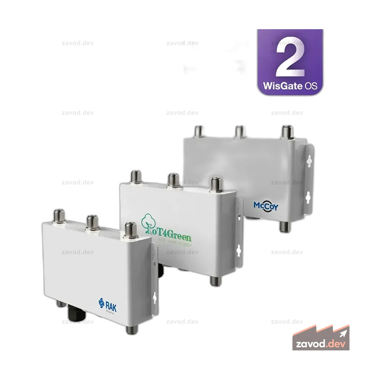 WisGate Edge Prime | Наружный шлюз IP65 для LoRaWAN® | RAK7240V2 (без LTE) / RAK7240CV2 (с LTE)