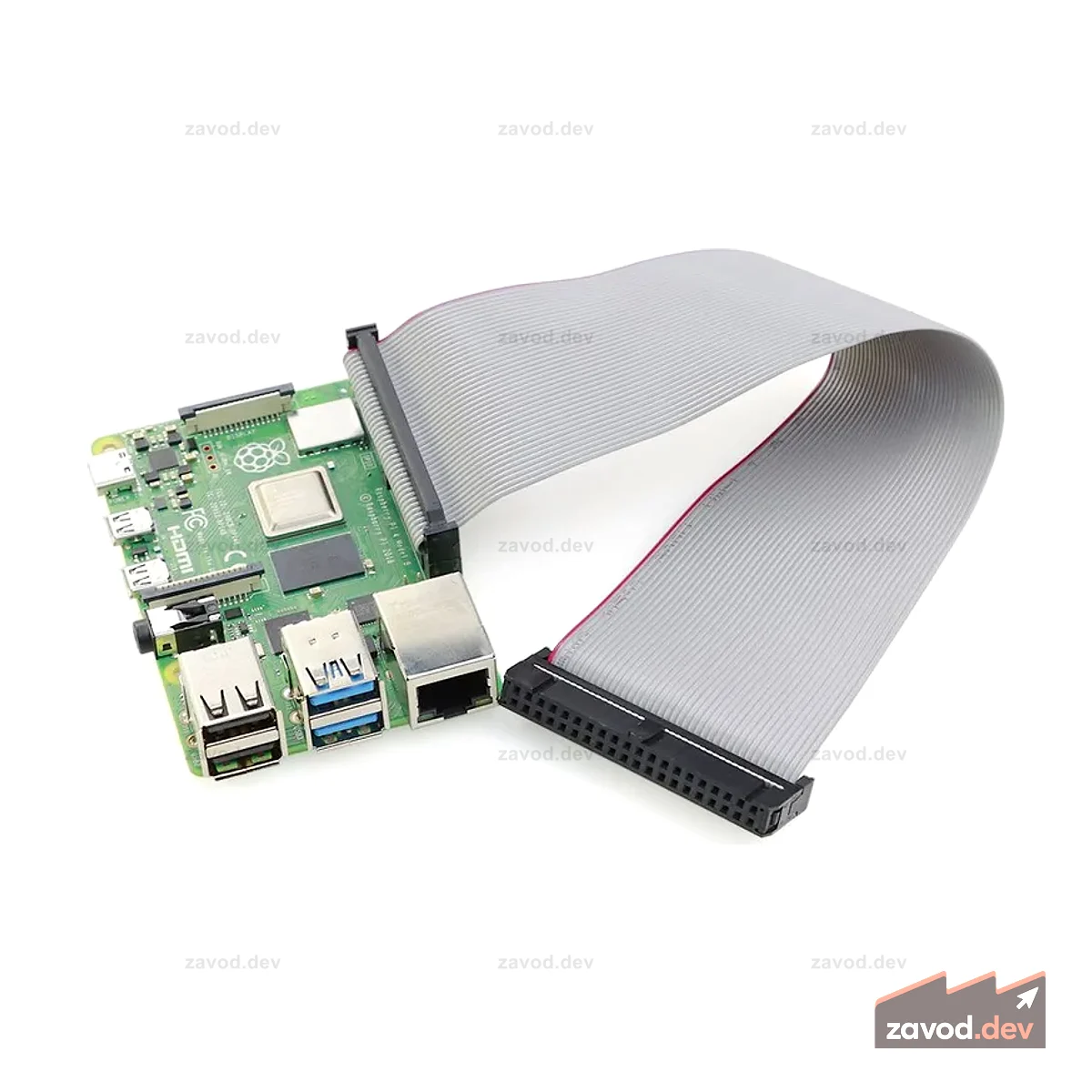 Удлинительный кабель GPIO для Raspberry Pi B+ 40P