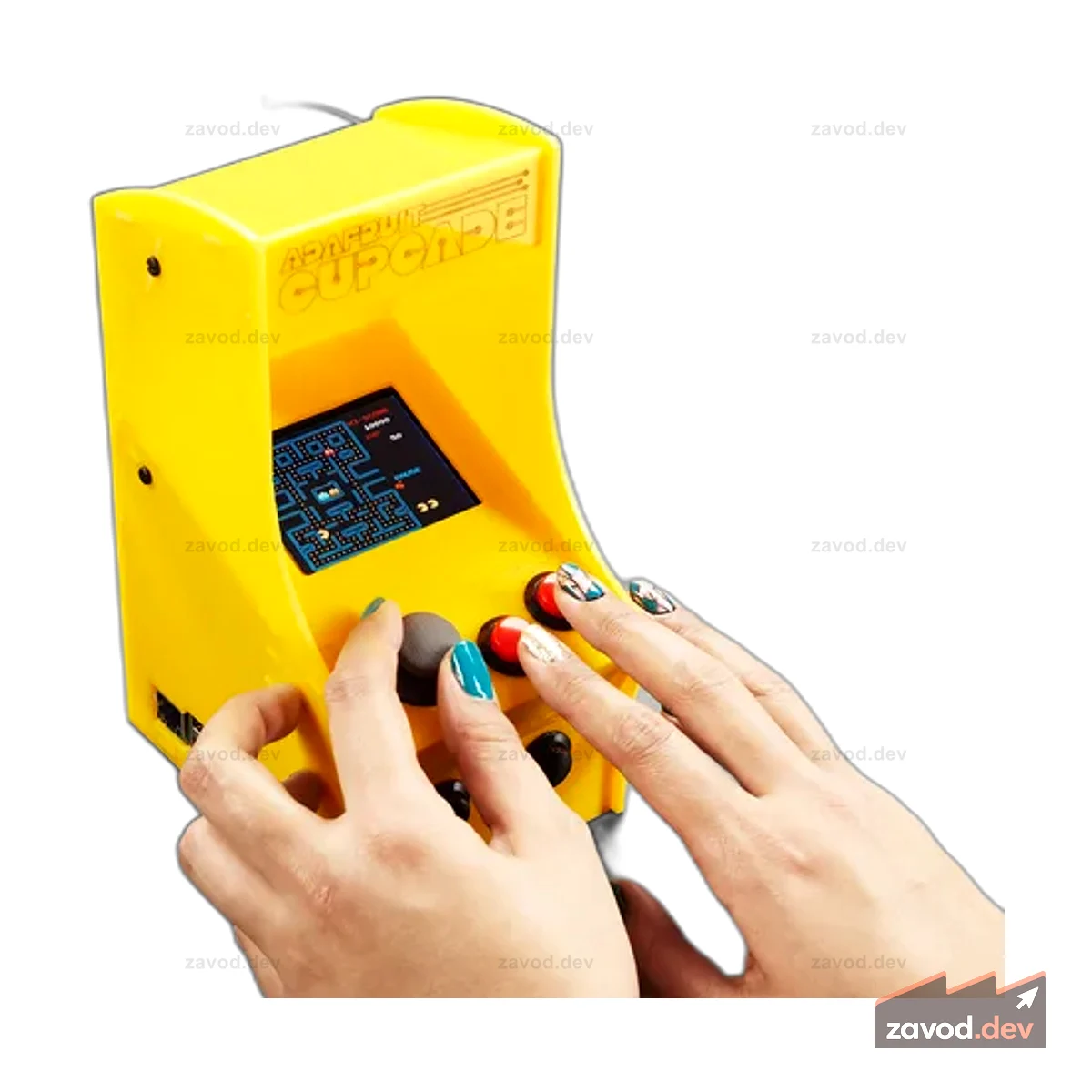 Cupcade: комплект микроаркадного шкафа на базе Raspberry Pi