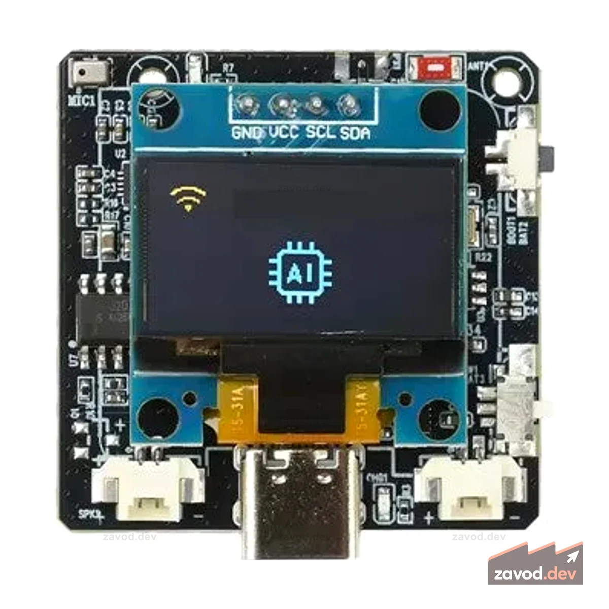 BMT ESP32-C3 AI VOICE DEV BOARD