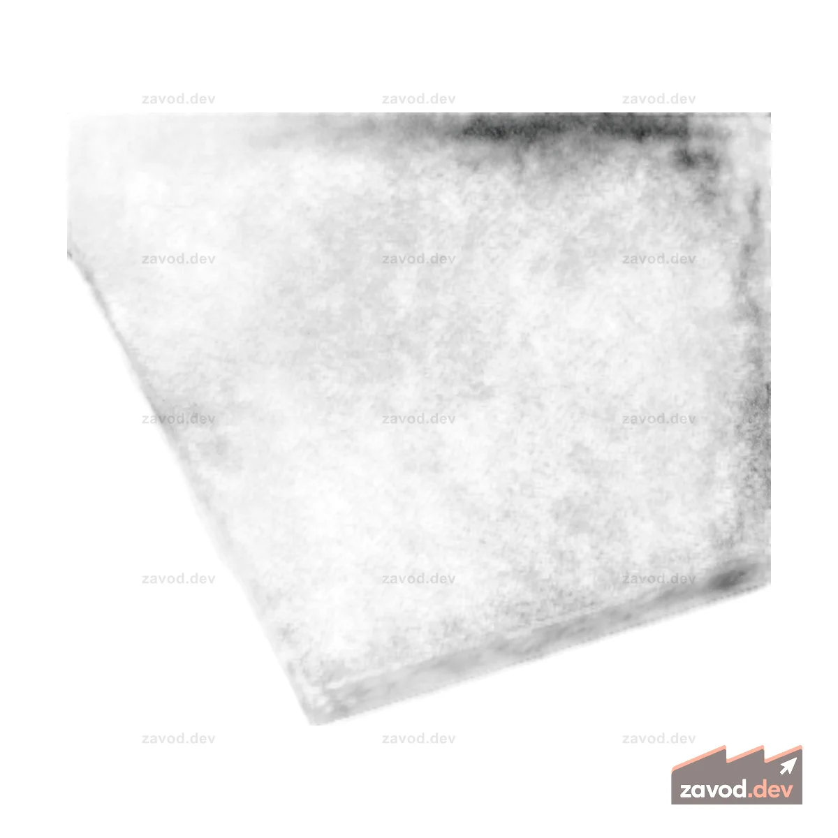 Лист HDPE 24 x 24 дюйма, черная апельсиновая корка