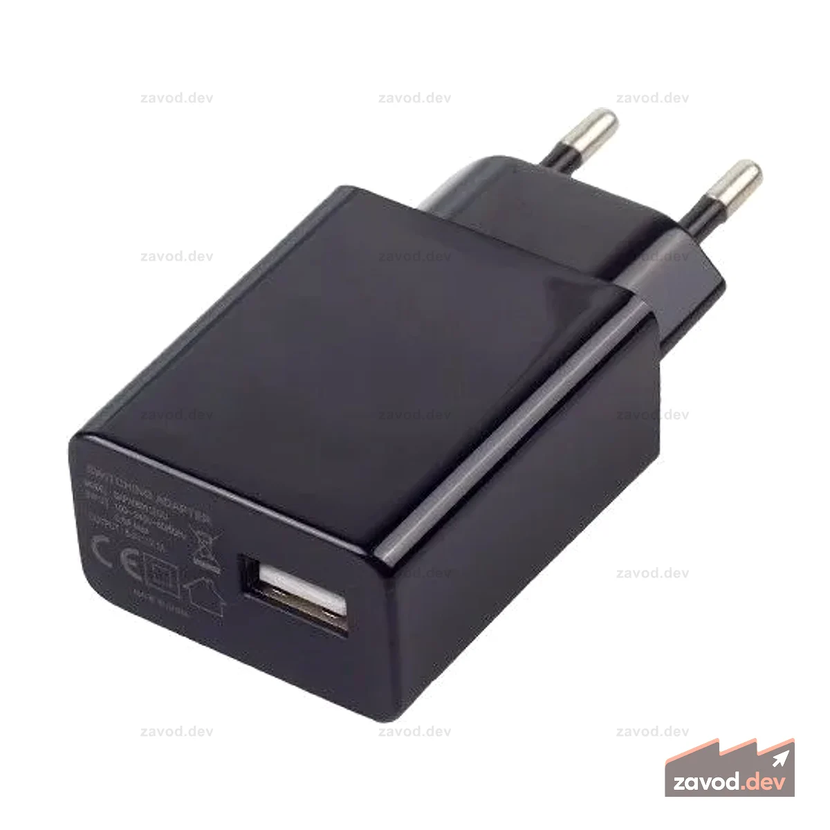 Настенный источник питания USB европейского стандарта 5 В постоянного тока, 2,1 А - CE Intertek GS