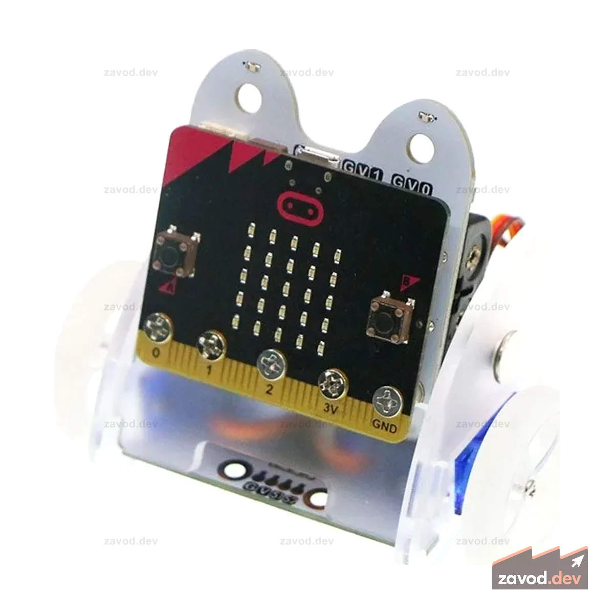 Ring:Bit Car v2 для micro:bit (без micro:bit)