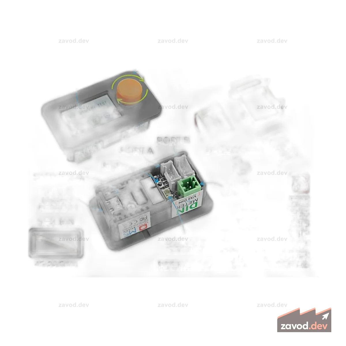 M5Stack Din Meter v1.1M5Stamp S3A