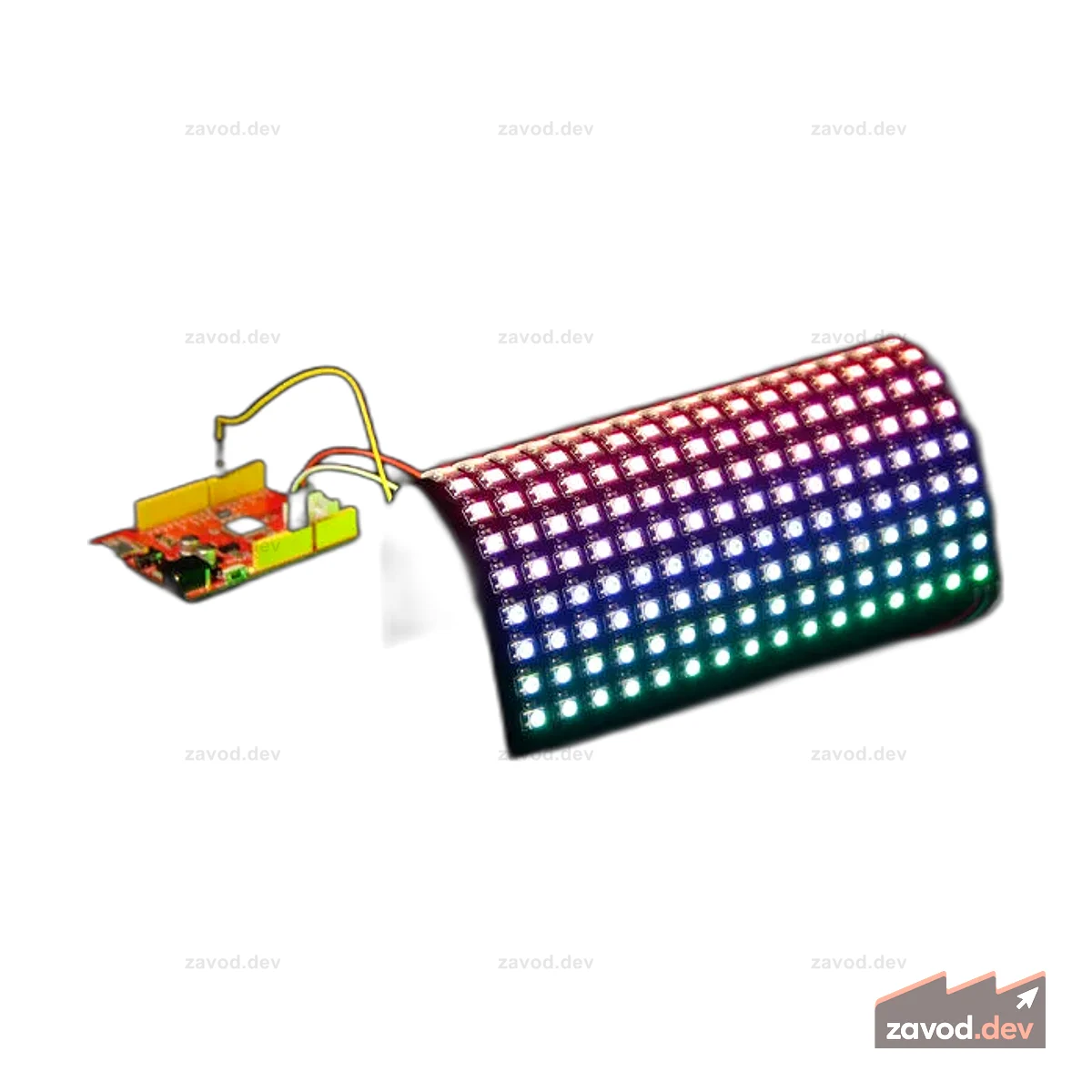 16x16 RGB LED Matrix w& WS2812B - DC 5V