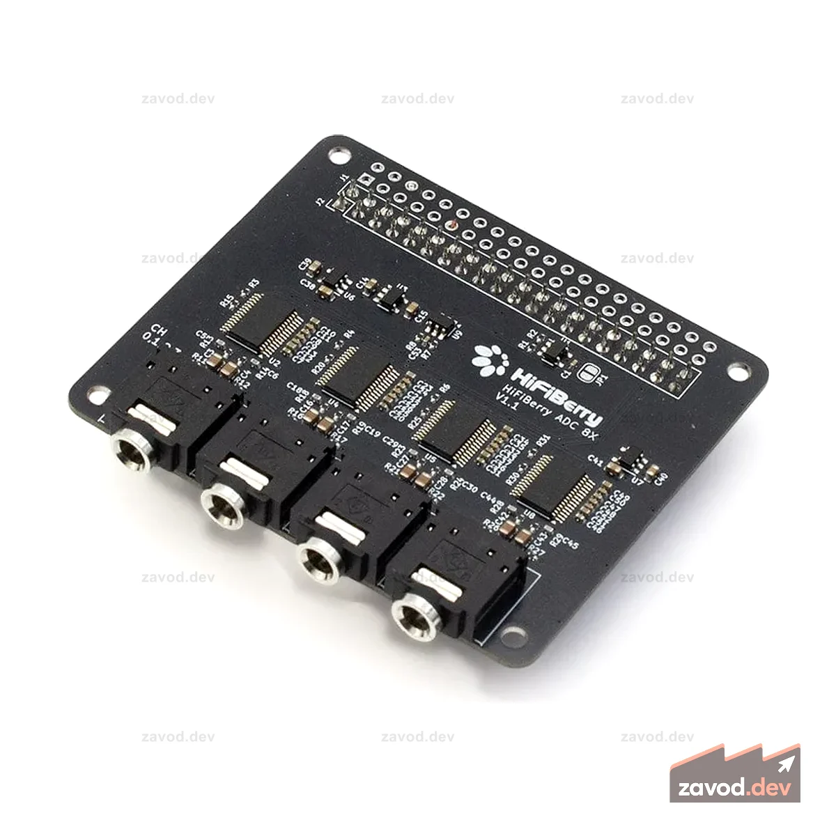 Дополнение HiFiBerry ADC8X