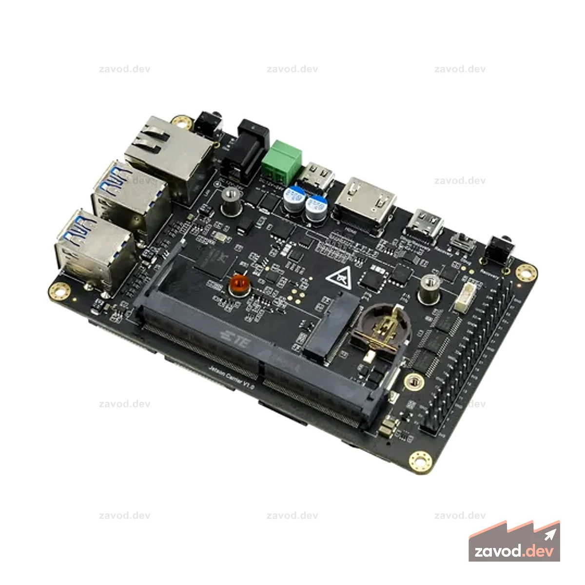 Несущая плата Edge AI для NVIDIA Jetson Nano, Xavier NX и TX2 NX