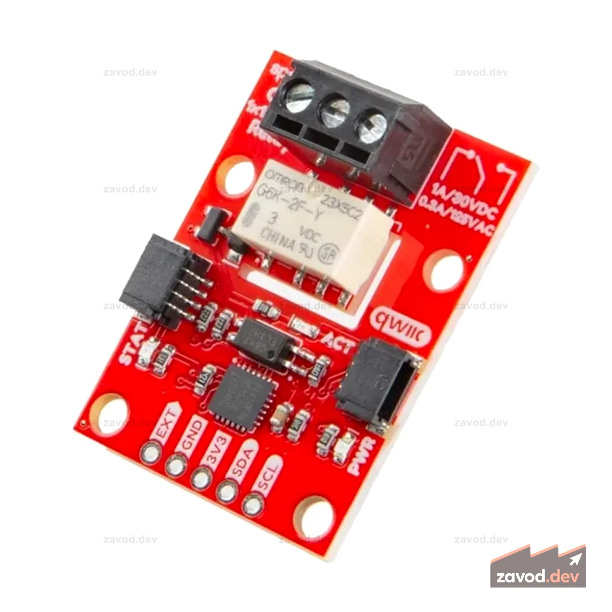 Реле SparkFun Qwiic - 1x1A DPDT
