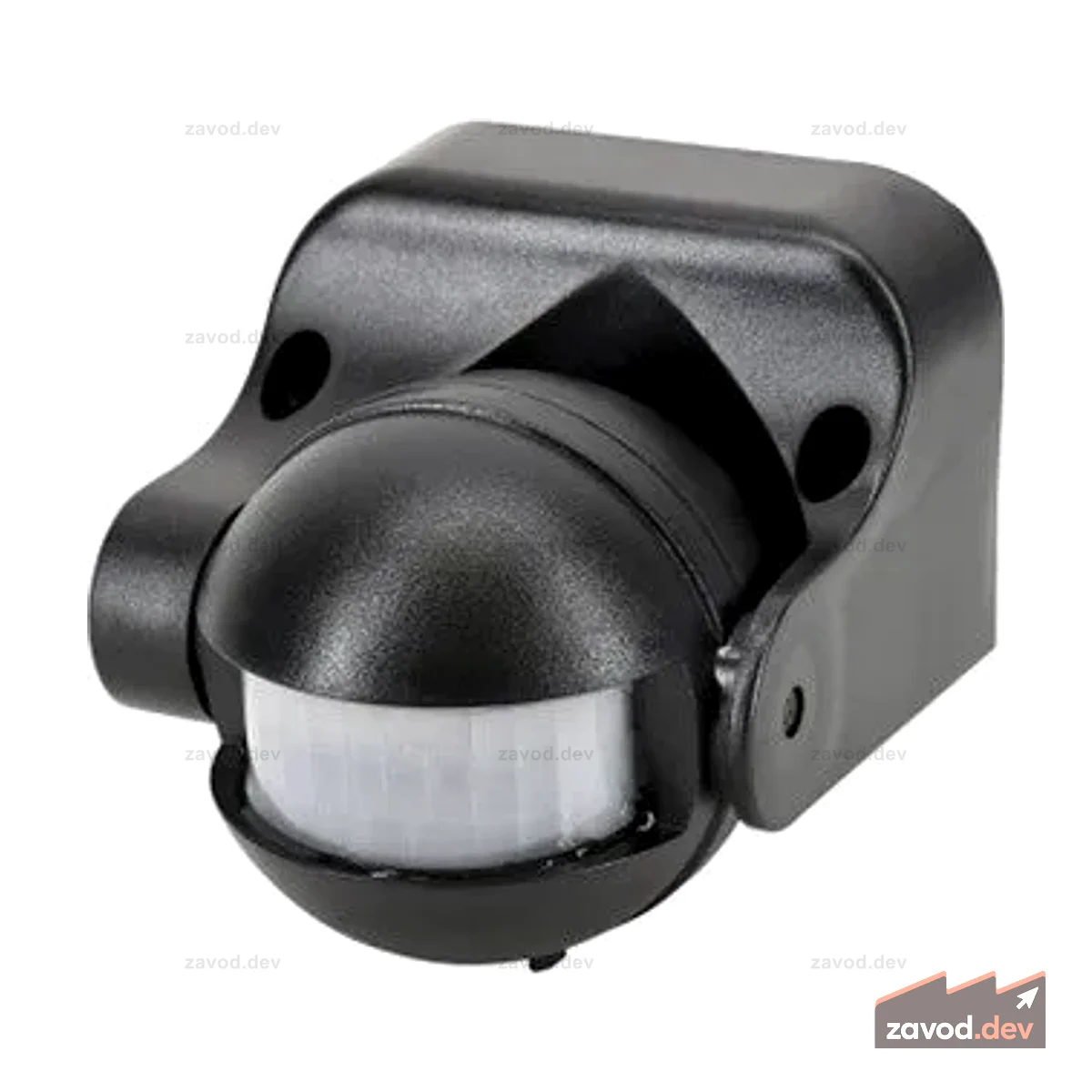 HKD IP44 OUTDOOR PIR 220VAC BLK