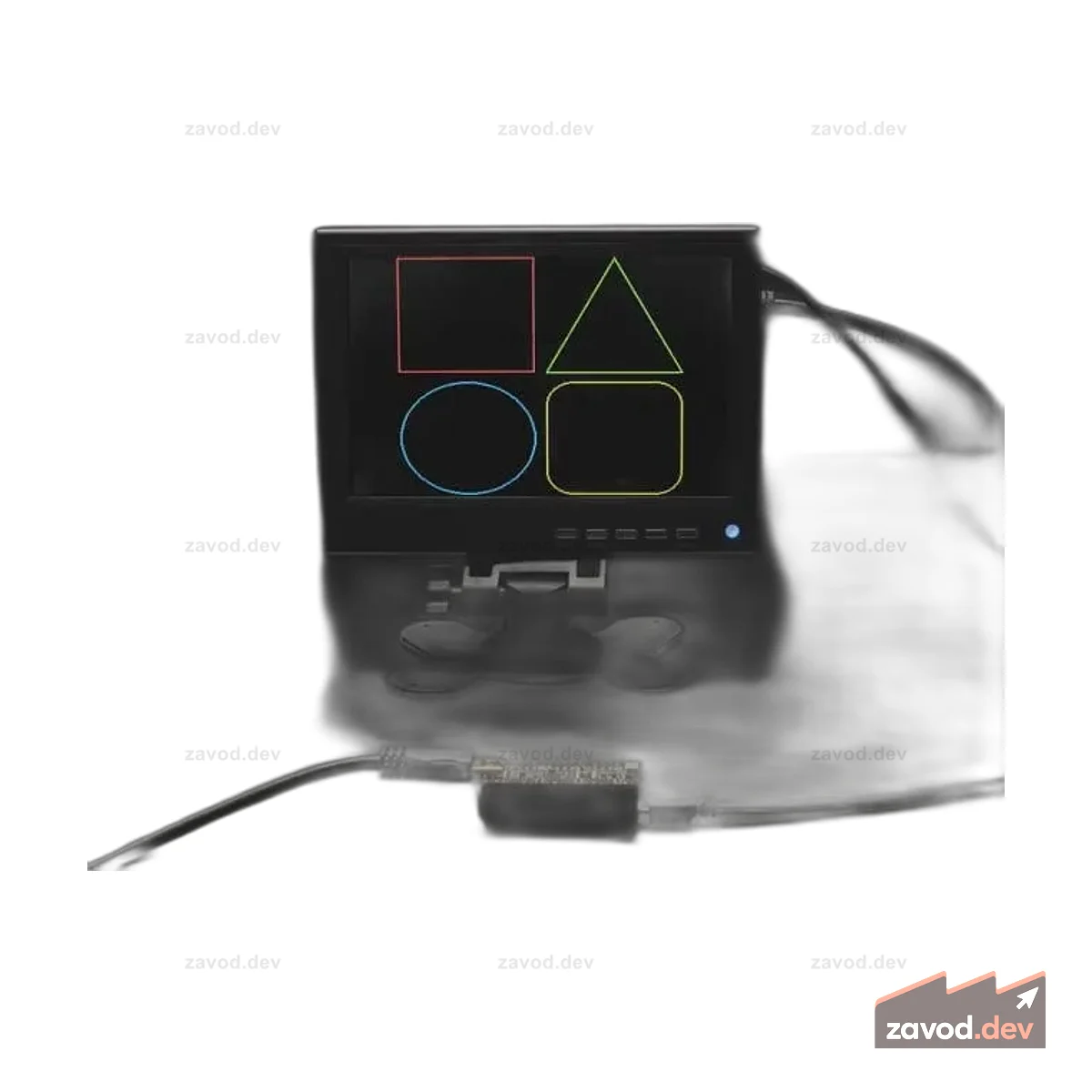 Выход Adafruit PiCowBell HSTX DVI для Pico