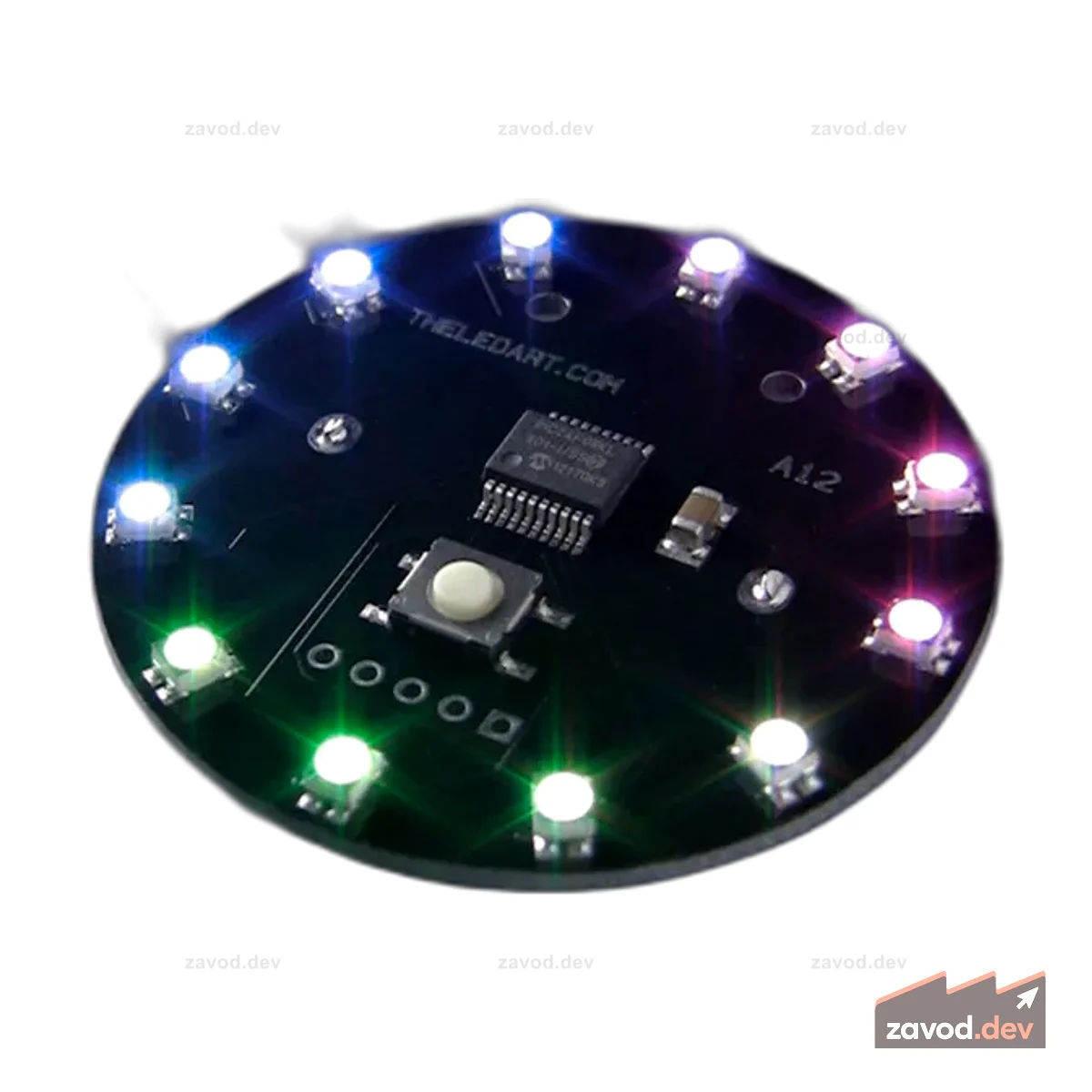 The LED Artist A12 — носимый светодиод RGB