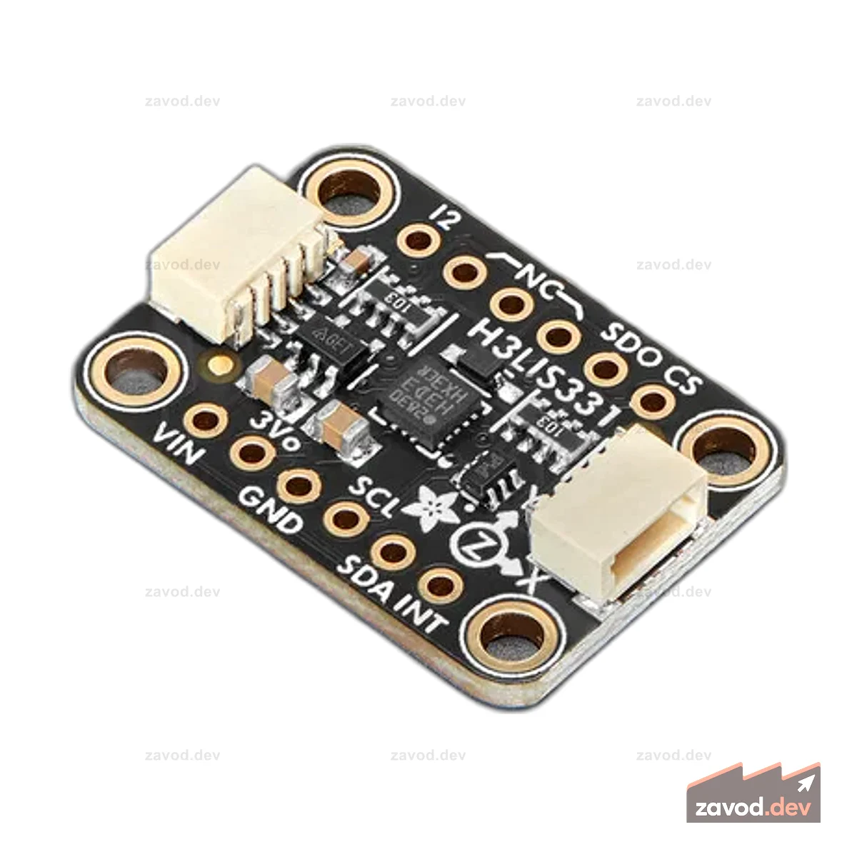Adafruit H3LIS331 Трехосный акселерометр сверхвысокого диапазона - STEMMA QT / Qwiic