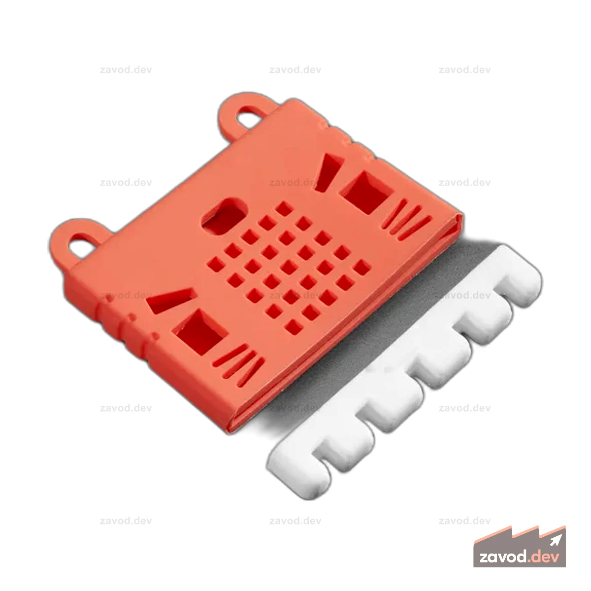 Чехол KittenBot Micro:Bit - силиконовый чехол - красный