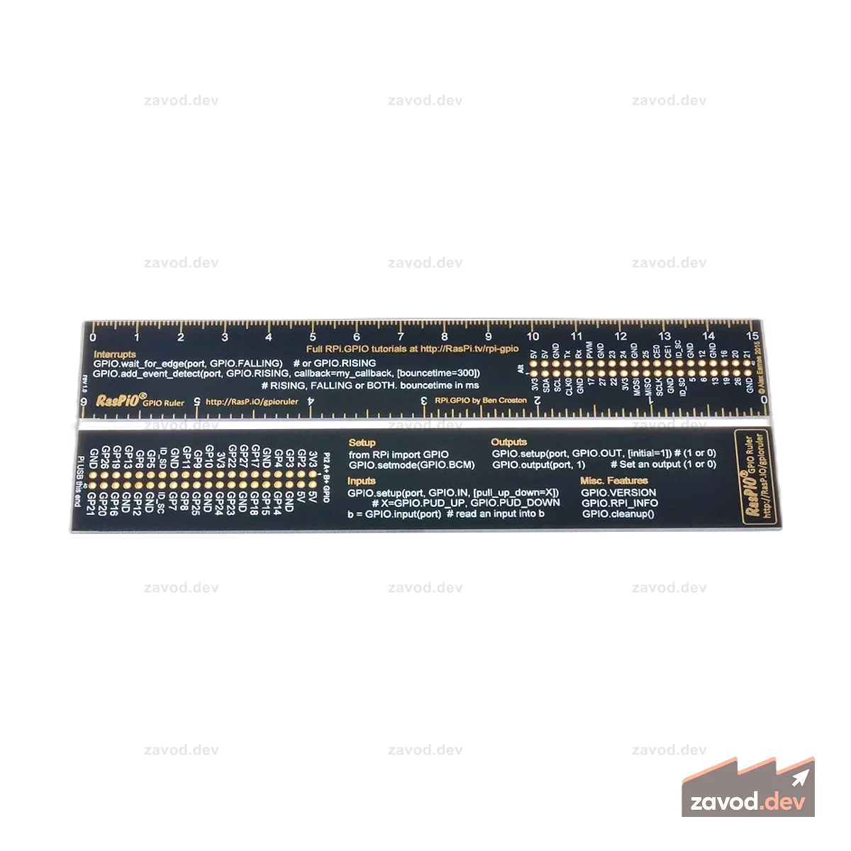 Линейка RasPiO GPIO