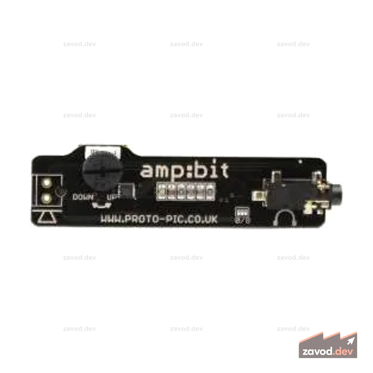 AMP:BIT усилитель класса D для micro:bit v1 с разъемом для наушников