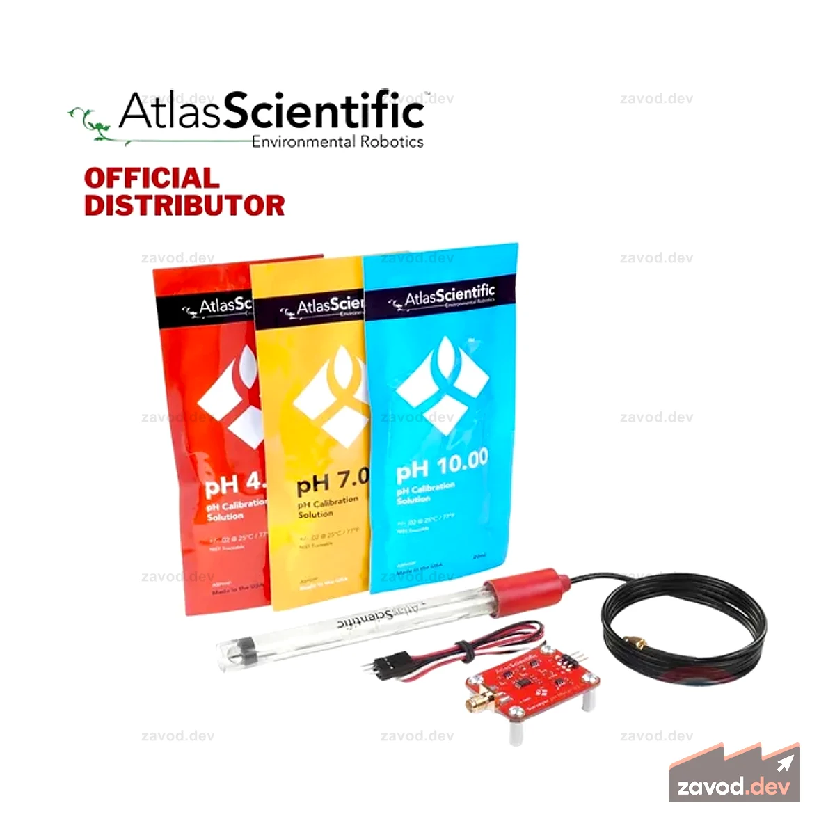 Аналоговый pH-набор Atlas Scientific Surveyor™ | КИТ-103П