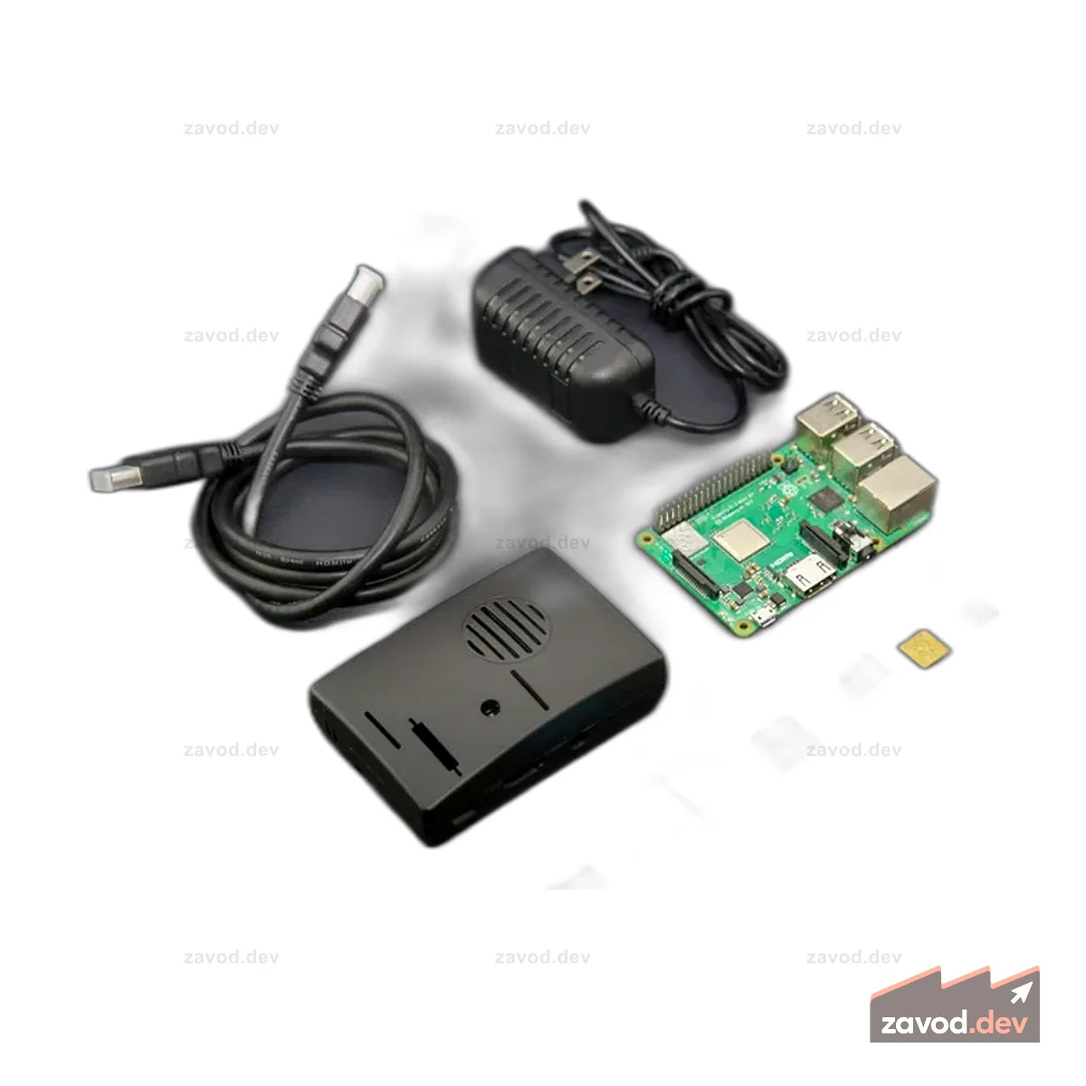 Стартовый комплект Raspberry Pi 3 Model B+ (Снято с производства)
