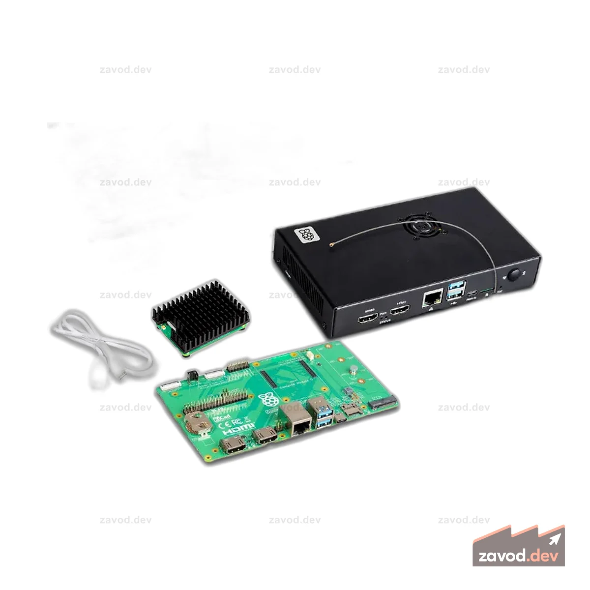 Комплект для разработки вычислительного модуля Raspberry Pi 5 (Великобритания)