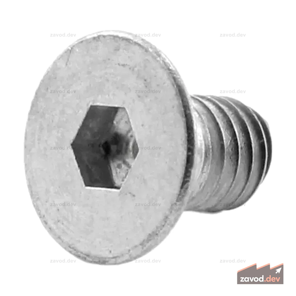 Винт с плоской головкой M3-0,5 x 5 мм